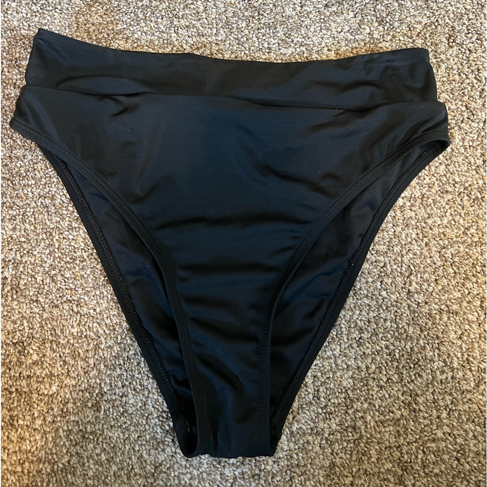 Aeropostale High Waisted Bikini Bottoms Size Medium